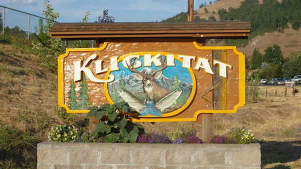 Klickitat Welcome Sign Klickitat Welcome Sign